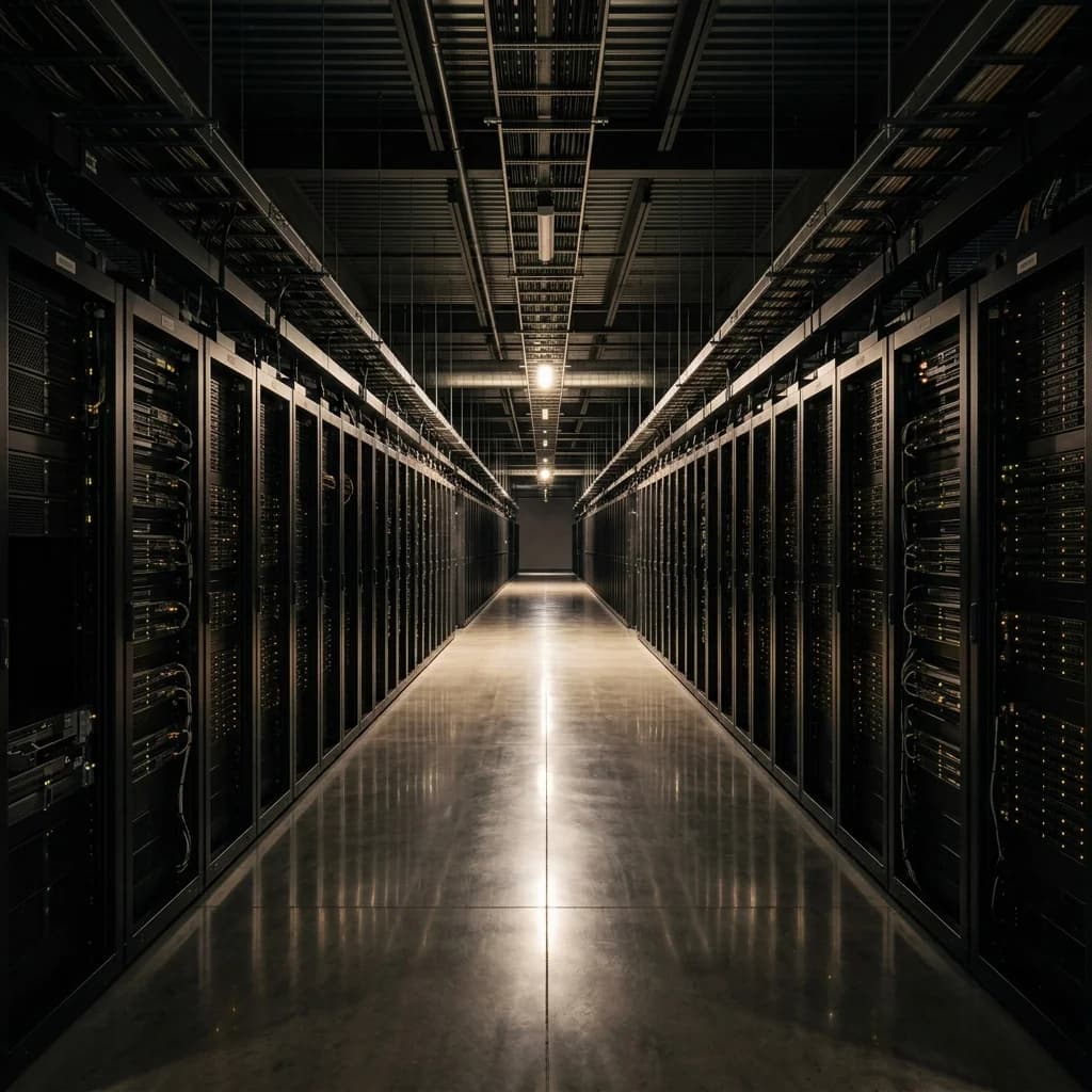 Enterprise data centre operated by Qubit IT Solutions